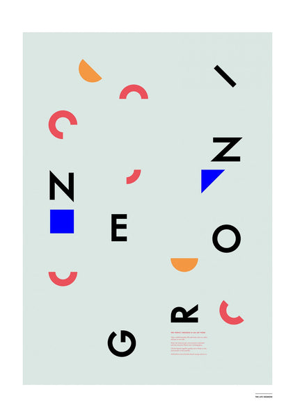 Negroni Letters Poster