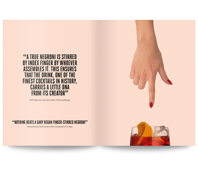 Signed copies of The Life Negroni Book - The Final Collector’s Release