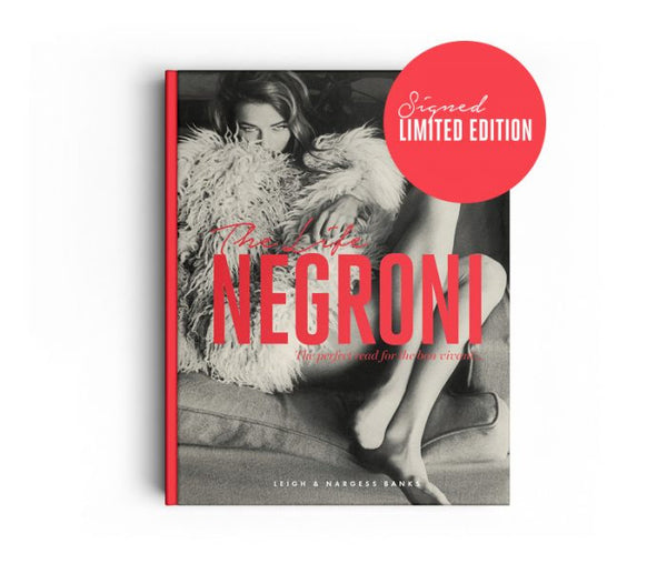 Signed copies of The Life Negroni Book - The Final Collector’s Release